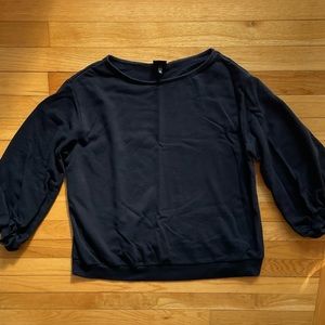 Who What Wear Womens Wide Neck Balloon Sleeve Sweatshirt 2X Plus